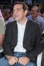 Alexis Tsipras is a Greek left-wing politician, head of the SYRIZA parliamentary group