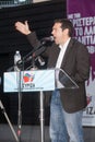 Alexis Tsipras is a Greek left-wing politician, head of the SYRIZA parliamentary group