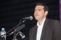 Alexis Tsipras is a Greek left-wing politician, head of the SYRIZA parliamentary group