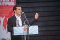 Alexis Tsipras is a Greek left-wing politician, head of the SYRIZA parliamentary group