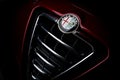 Alfa Romeo Car Badge On Grill