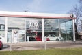 Alfa Romeo dealership Royalty Free Stock Photo