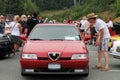 Alfa romeo 164 at event front angle