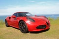 Alfa romeo sports car Royalty Free Stock Photo