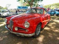 1954 Alfa Romeo 1900 SS Superleggera Carrozzeria Touring coupe. Autoclasica 2022 classic car show Royalty Free Stock Photo