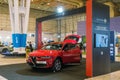 Alfa Romeo Tonale electric hybrid car at ECAR SHOW - Hybrid and Electric Motor Show