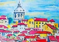 Alfama, Lisboa - Portugal Royalty Free Stock Photo