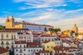 Church of Sao Vicente of Fora, alfama, lisbon, portugal Royalty Free Stock Photo