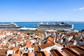 Alfama downtown, Lisbon, Portugal Royalty Free Stock Photo