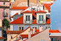 Alfama on a sunny afternoon, Lisbon, Portugal Royalty Free Stock Photo