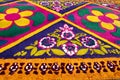 Semana Santa, The Alfombra Carpet Design Royalty Free Stock Photo