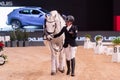 Alfonsina Maldonado ARG with Jordan PRE during Longines FEI World Cup 2019 on November 30 2019 in Madrid Horse Week, Spain