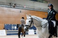 Alfonsina Maldonado ARG with Jordan PRE during Longines FEI World Cup 2019 on November 30 2019 in Madrid Horse Week, Spain