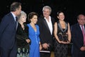 Alfonso DÃÂ­ez, Duquesa de Alba, Rosa MarÃÂ­a Orad, Alain Delon, Sara Baras and Javier Conde