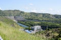 Powerhouse of Magat River hydro electric dam in mountainous Ifugao Royalty Free Stock Photo