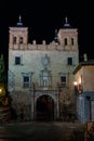 Lighting of the Alfonso VI Gate, Toledo Royalty Free Stock Photo