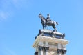 Alfonso XII statue El Retiro park garden Madrid Spain Royalty Free Stock Photo