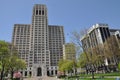 Alfred E. Smith Building in Albany, New York, and One Commerce Plaza