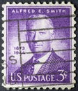 Alfred Emanuel Smith 1873 - 1944, an American politician who served four terms as Governor of New York