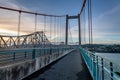 Alfred Zampa Memorial Bridge at Dawn Royalty Free Stock Photo