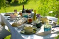 Alfresco dining Royalty Free Stock Photo