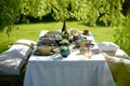 Alfresco dining Royalty Free Stock Photo