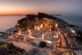 Alfresco dinner, Thassos island, Greece