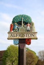 Alfriston Village sign, East Sussex