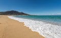 Algajola beach in Balagne region of Corsica Royalty Free Stock Photo