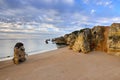 Algarve amazing beach seascape Royalty Free Stock Photo