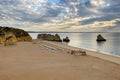 Algarve amazing beach seascape Royalty Free Stock Photo