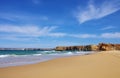 Algarve beach do Tonel Royalty Free Stock Photo