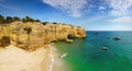 Algarve, Coast and Beach, Portugal Royalty Free Stock Photo