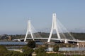 Algarve, Portugal - Cable Stayed Bridge Royalty Free Stock Photo