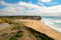 Algarve: Surfer beach Praia Monte Clerigo near Aljezur, Costa Vicentina, Portugal Royalty Free Stock Photo