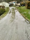 Driveway snow