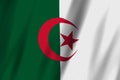 Algeria flag background Royalty Free Stock Photo