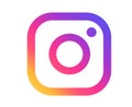 Instagram social media icon Symbol Logo Vector