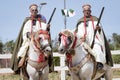 Algerian horsemen during a public celebration