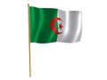 Algerian silk flag