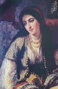 Algerian Woman - painting created in 1860
