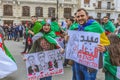 Students protesting against president Bouteflika in Algiers tuesday march 26th 2019