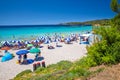 Spiaggia delle Bombarde beach near Alghero, Sardinia, Italy.