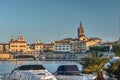 Alghero at sunset Royalty Free Stock Photo