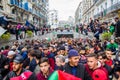 Historical protests in Algeria for changement