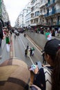 Historical protests in Algeria for changement