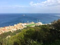 Algiers city from Notre dame d`Afrique Basilica Royalty Free Stock Photo