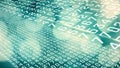 Algorithm encryption big data, data chaos Royalty Free Stock Photo