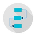 Algorithm Structure Circle Icon