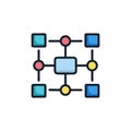 Algorithm Structure Design Icon